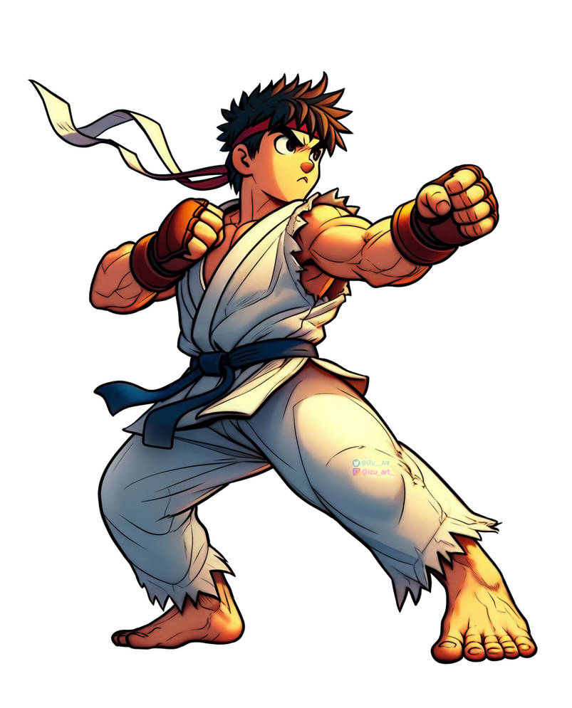 Low Quality Ryu RYU street Fighter by iZu-Art on DeviantArt