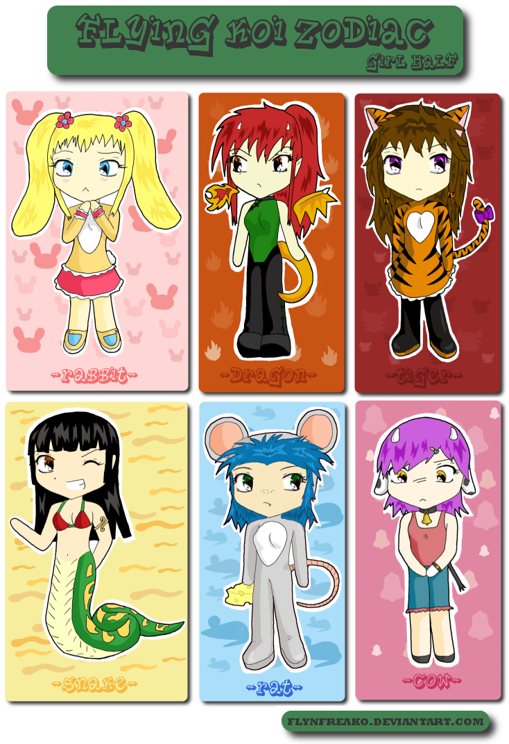 FK Chinese Zodiac - Girl Ver.