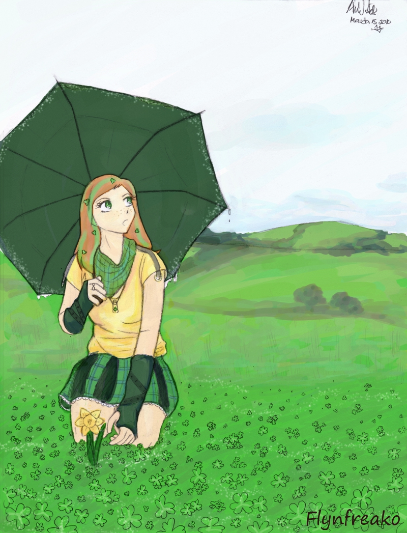 Shamrocks by flynfreako