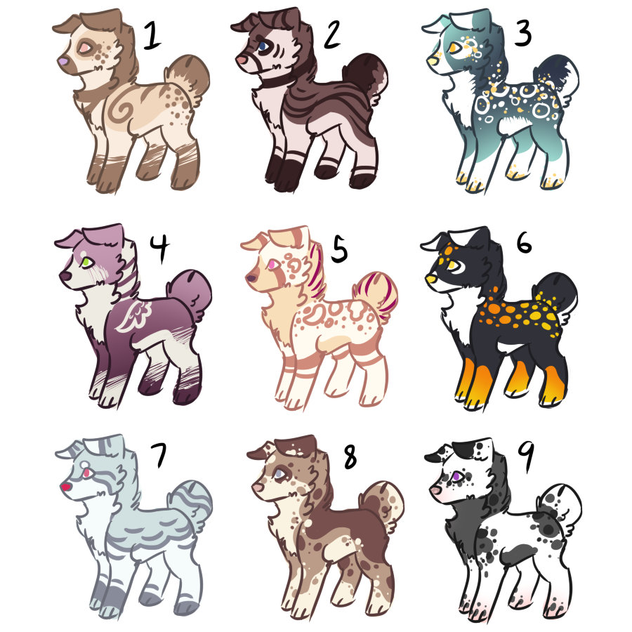 35 Point Canine Adopts -2/9-