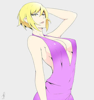 Kiss Shot With Short Hair