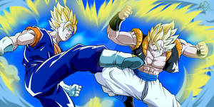 Gogeta VS Vegeto