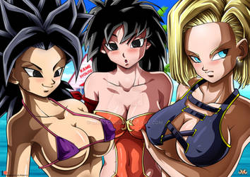 Caulifla / Gine / 18 - Suimsuit Version