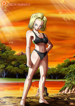 Android 18 : Swimtime ^^