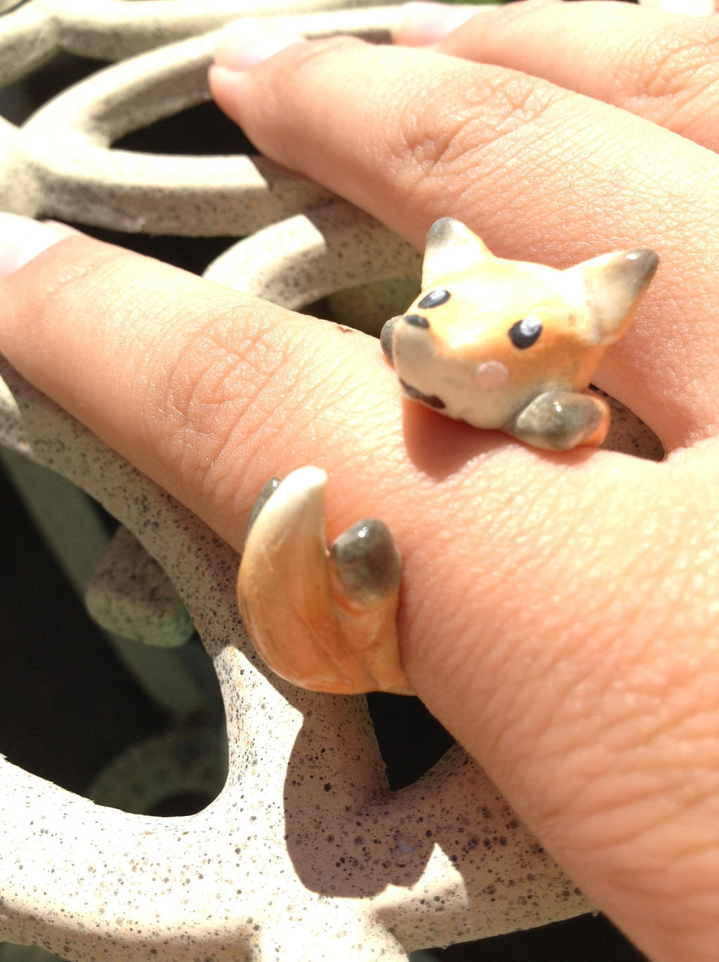 Wrap Around Fox Ring