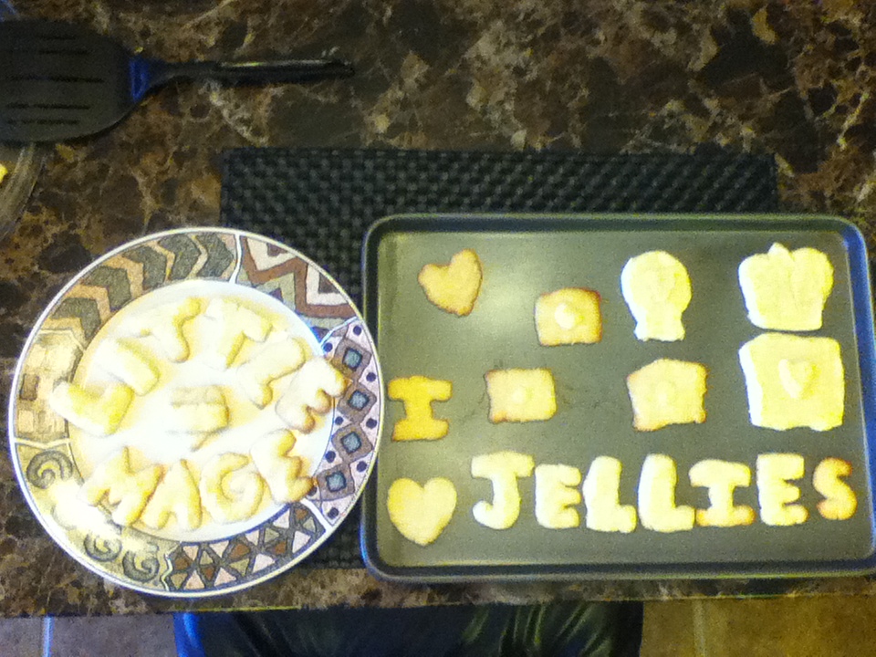Spiral Knights Valentine I Love Jellies Cookies