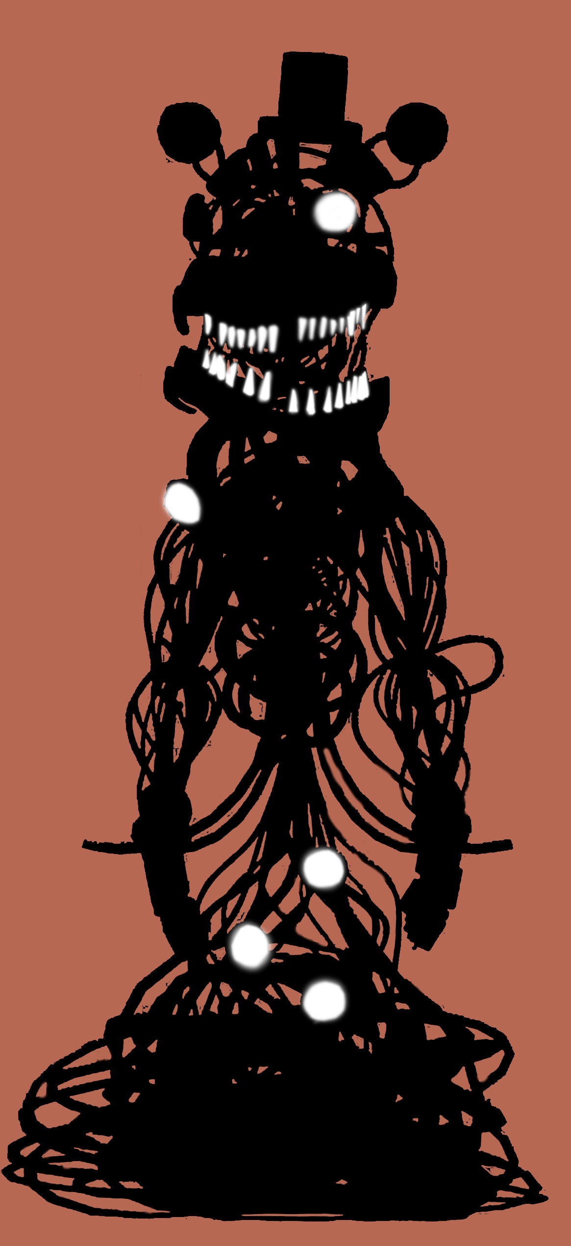 Pixilart - shadow molten freddy by Demo-that-proto