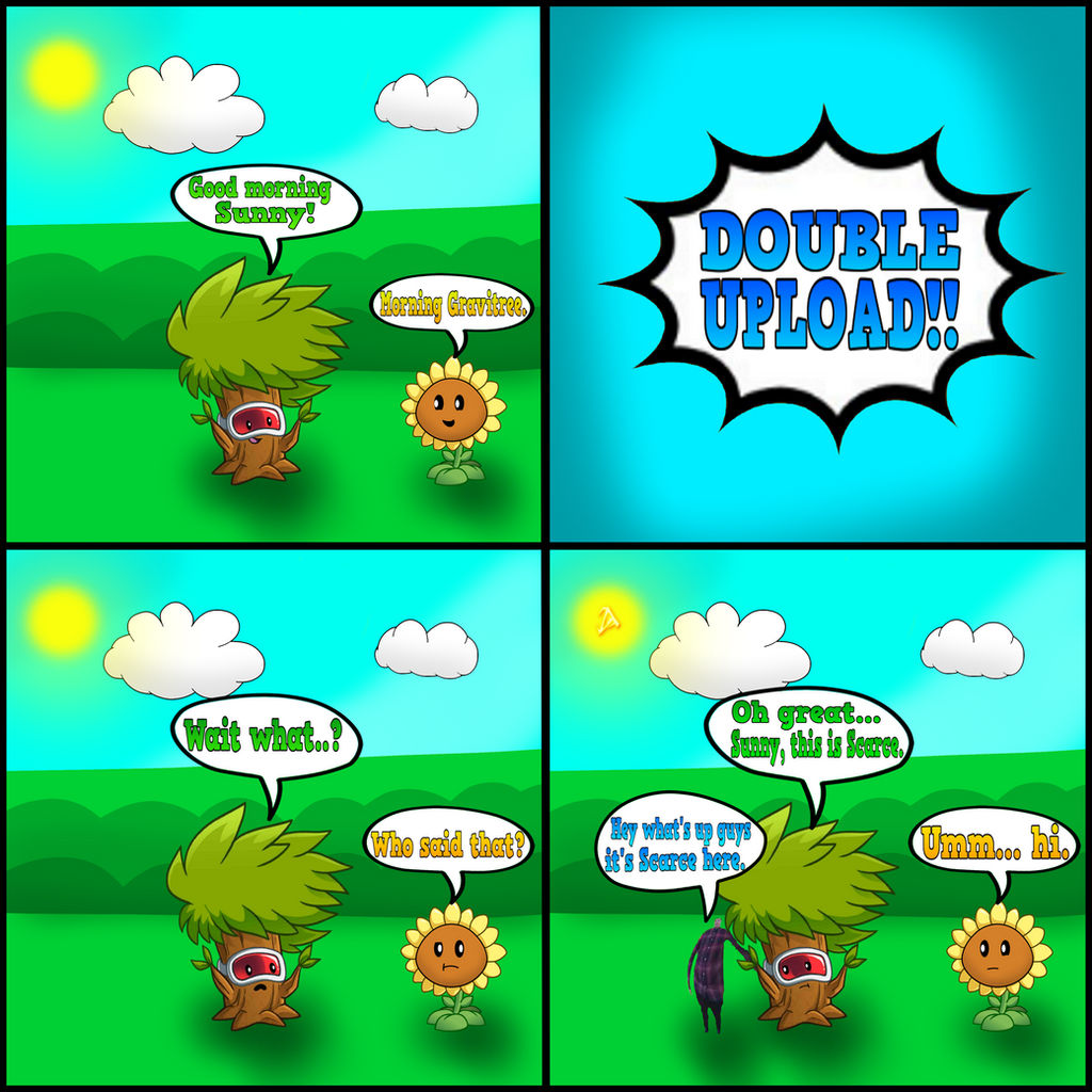 Plants vs Zombies Comic: The Scarce meme.