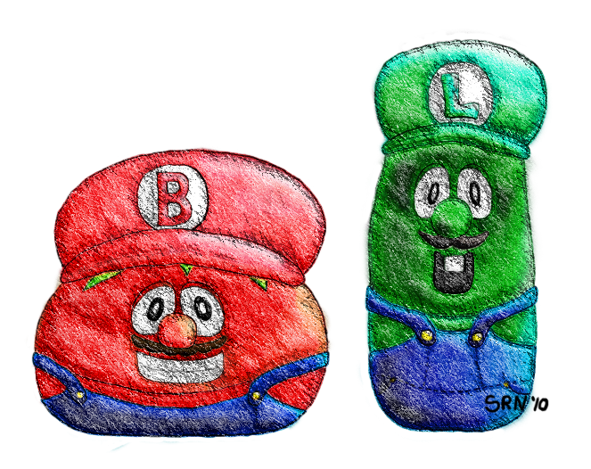 Roberto and Larry by roflbananas on DeviantArt