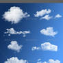 10 Cloud Photoshop Brushes