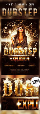 Dubstep Flyer by nadaimages