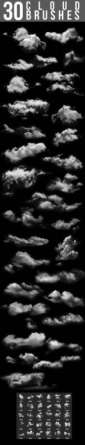 30 Cloud Brushes