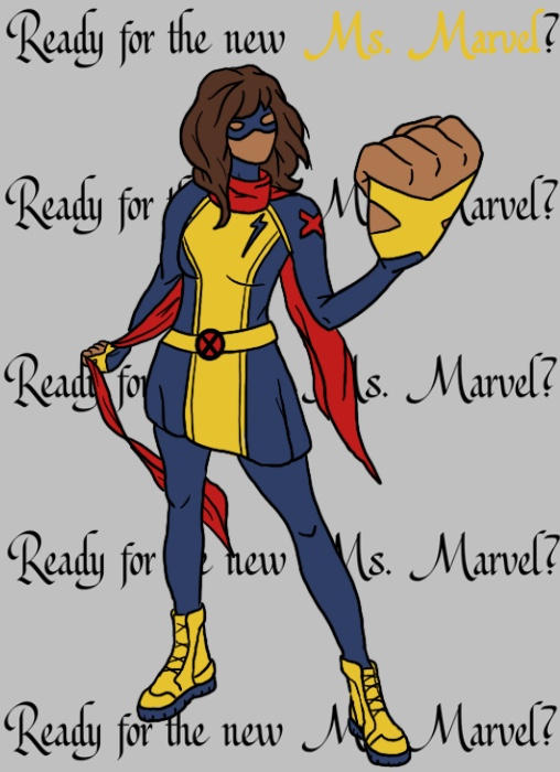 Ms. Marvel by blindfaith311 on DeviantArt