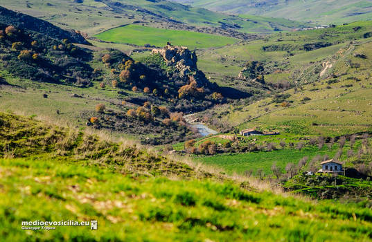 Troina valley (Sicily) - Castle of Torremuzza