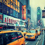 Foggy Times Square