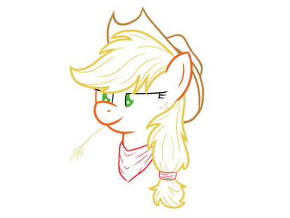 Applejack Portrait