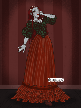 Gothic Heroine- Holiday Sally