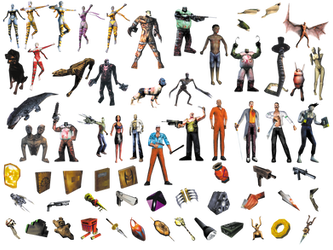 Shadow Man Video Game Characters (transparent)
