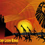 Lion king On Broadway Abstract