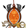 Lion king coat of arms
