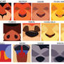 Minimalist Lion King Icons