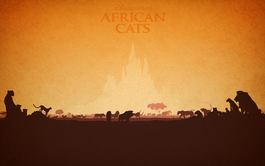 Disney African Cats Silhouettes