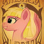 Andrea Libman art nouveau badge