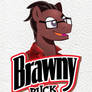 Brawny Buck Badge Product