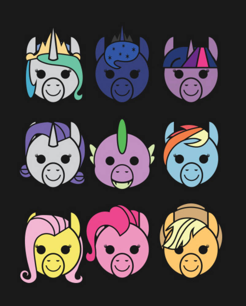 Simplistic Mlp Style Minimalist MLP Cast by Samoht-Lion on DeviantArt