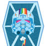 Rainbow Dash TIE Fighter