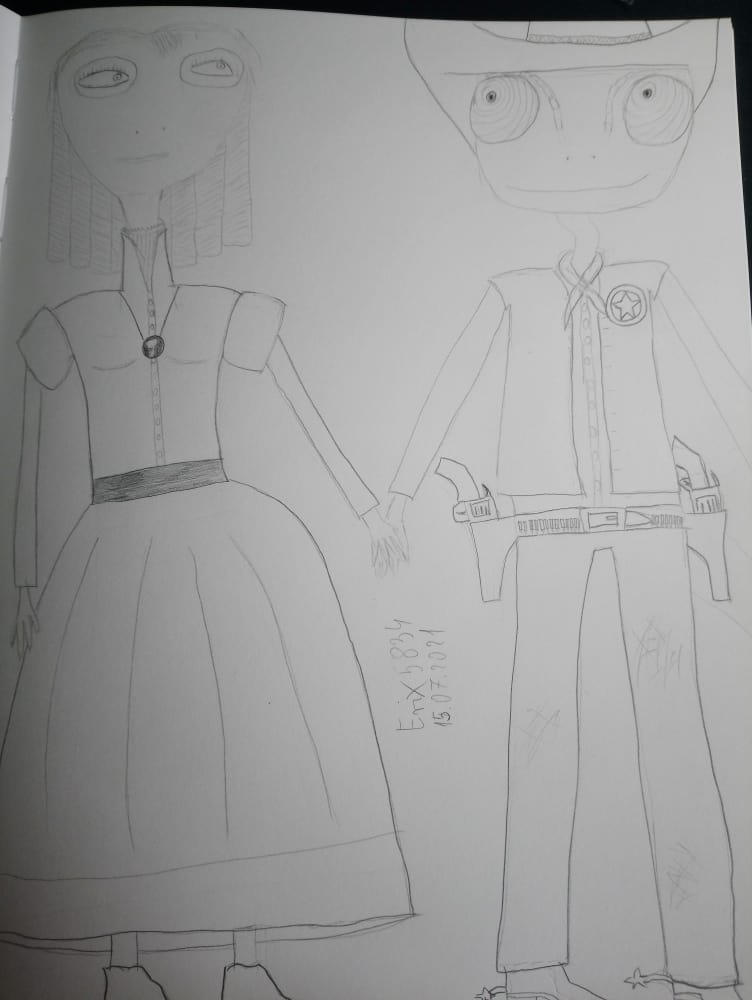 Rango and Beans by Erix5834 on DeviantArt