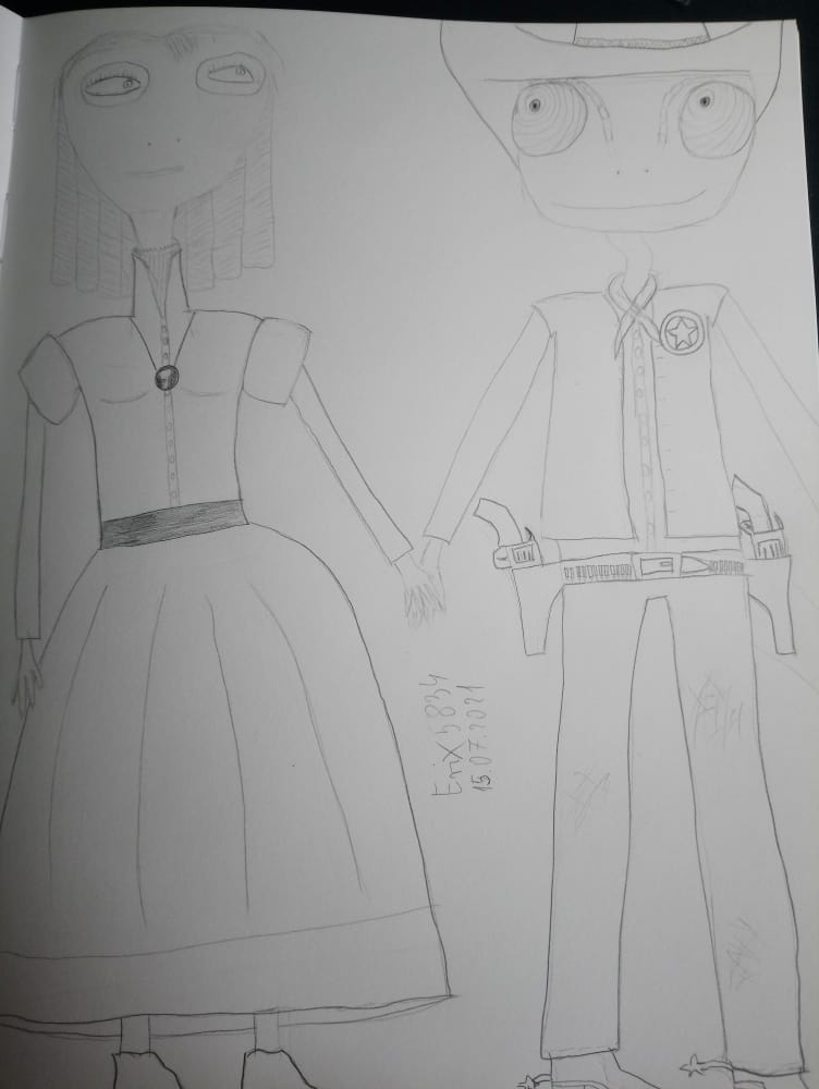 Rango and Beans by Erix5834 on DeviantArt