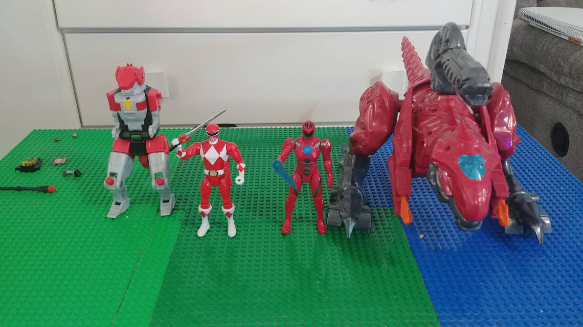 Power Rangers Then and Now Red Ranger by GigaSonic1990 on DeviantArt