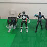 Power Rangers Then and Now Black Ranger