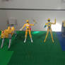 Power Rangers Then and Now Yellow Ranger