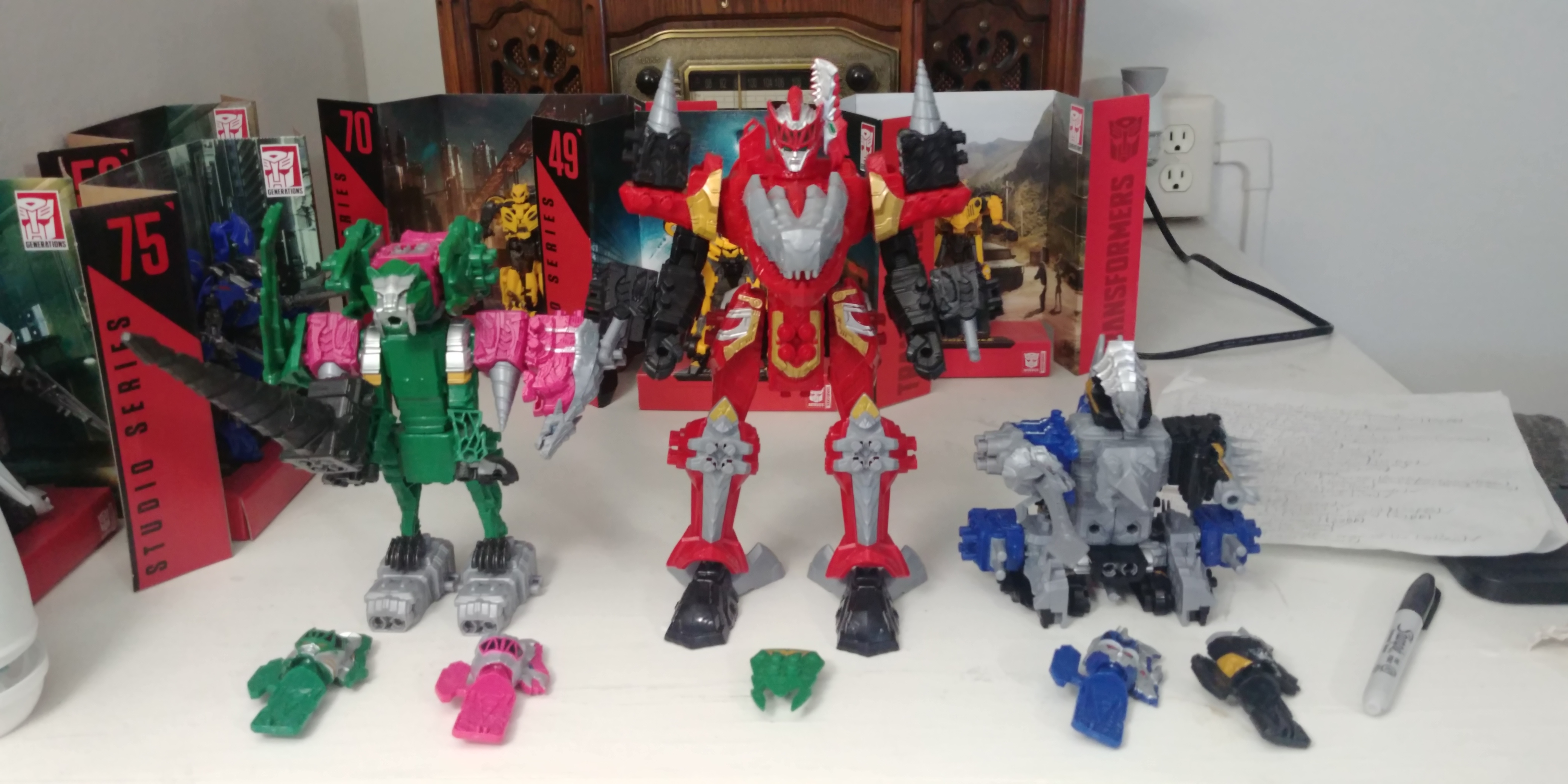 Power Rangers Dino Fury T-Rex Champion Zord