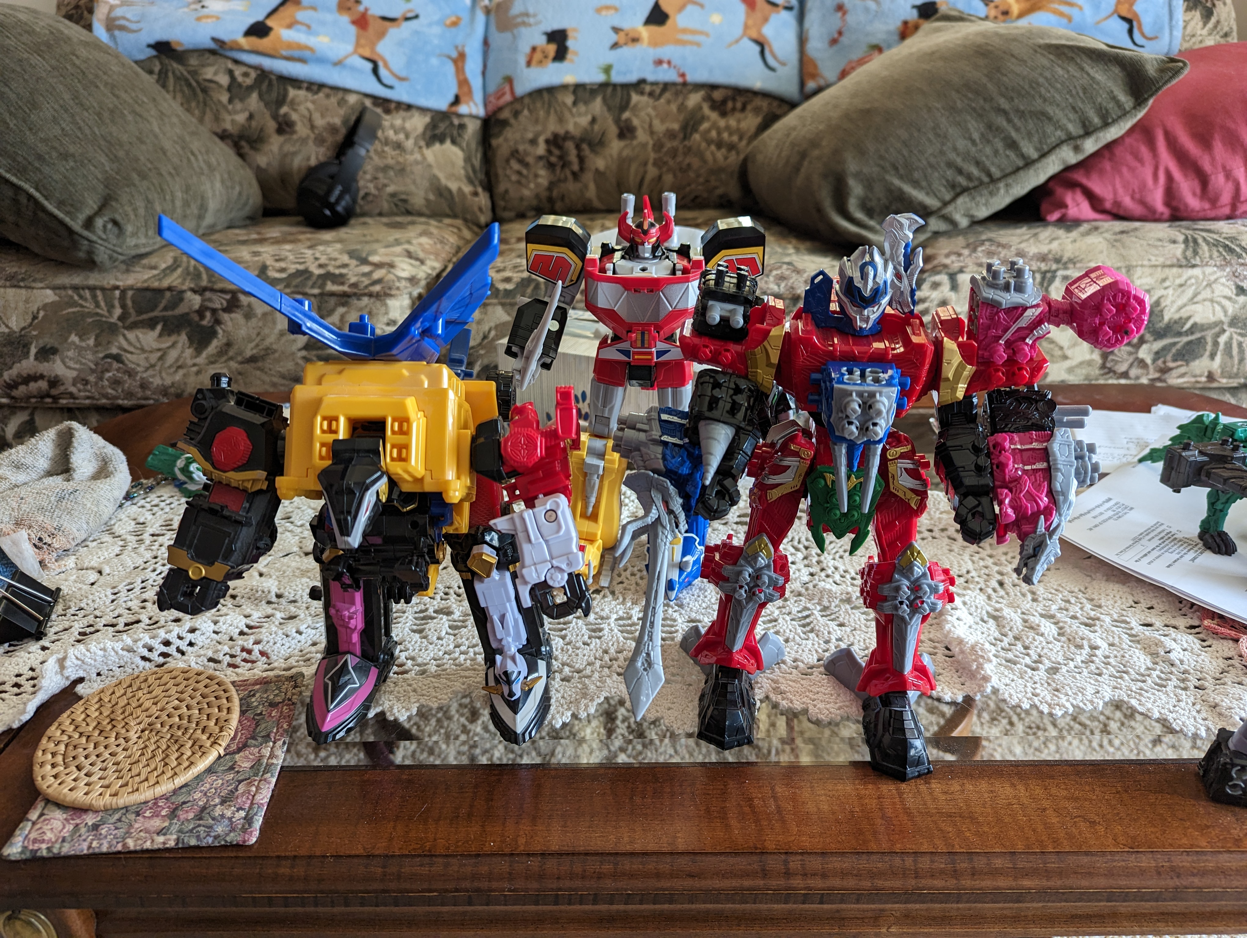 Power Rangers Ninja Steel Megazord Dragon Mode