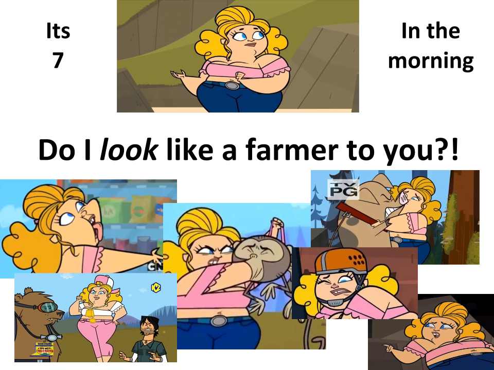 Total Drama- sugar the farmer