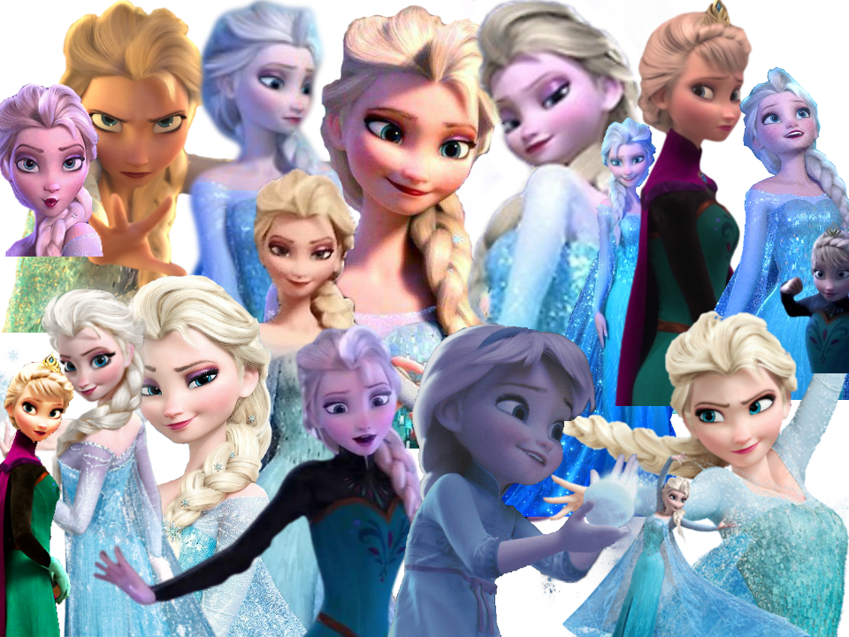 Comp Elsa Amazing frozen-Elsa collage by courtneyfanTD on DeviantArt