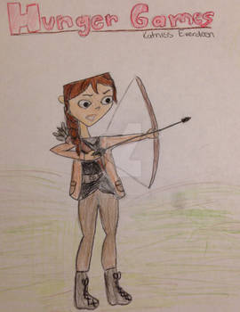 Hunger games- courtney as katniss