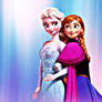 Elsa and Anna wallpaper