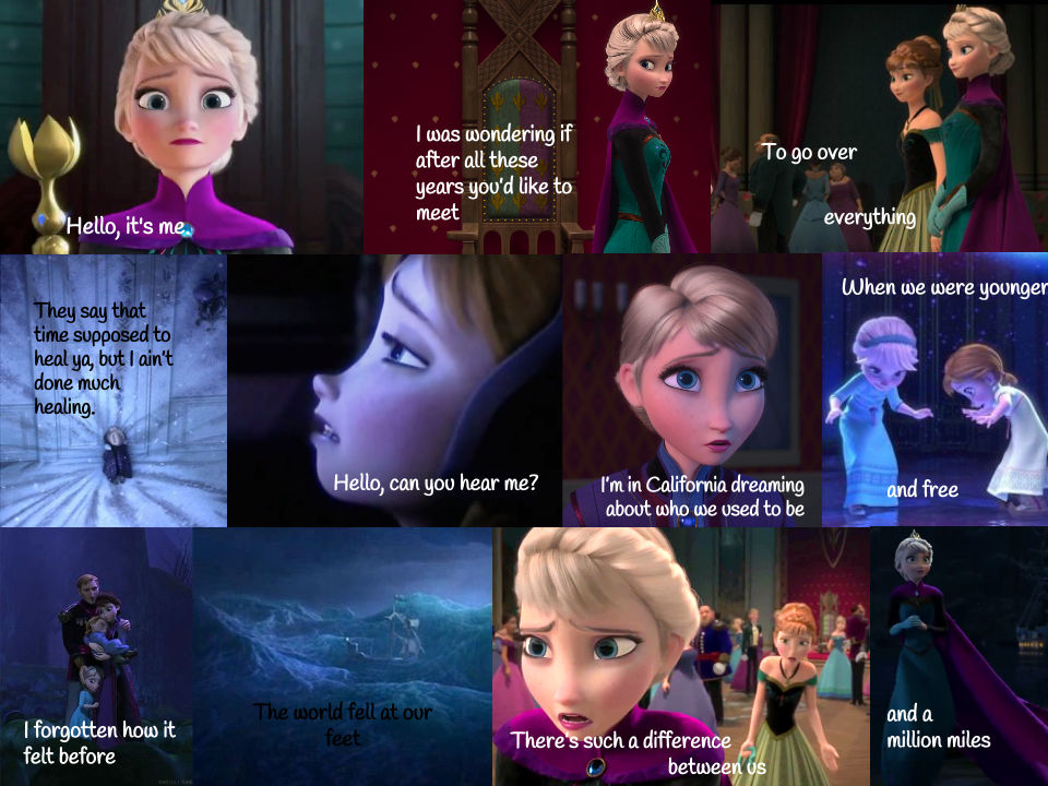 Elsa Hello Frozen- Hello, pt. 1 by courtneyfanTD on DeviantArt