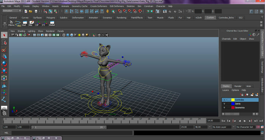 Kat Rig by MissMikopete on DeviantArt
