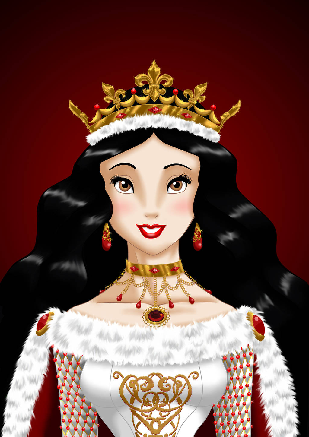 Royal Jewels: SNOW WHITE by MissMikopete