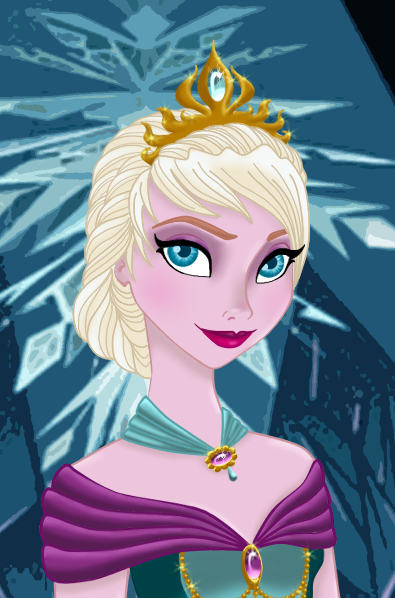 Elsa Individual ELSA's Portrait by MissMikopete on DeviantArt