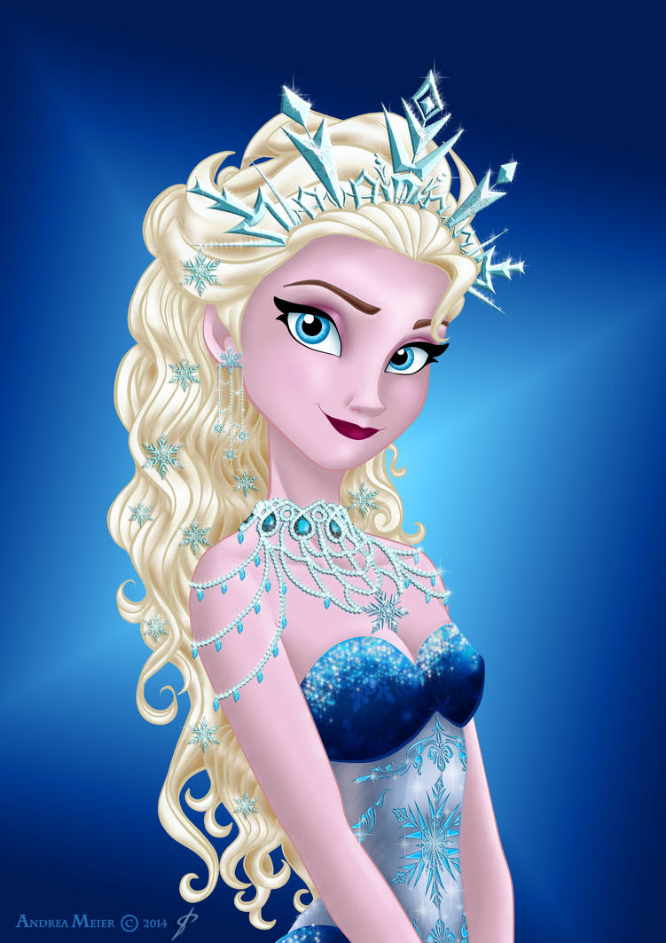 Самую принцессу. Elsa Дисней.