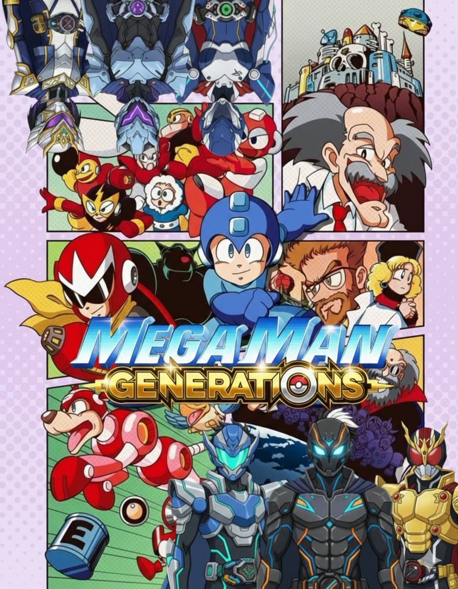 Mega Man Generations Mod Mega Man Generations Titles by NovaKingVS on DeviantArt