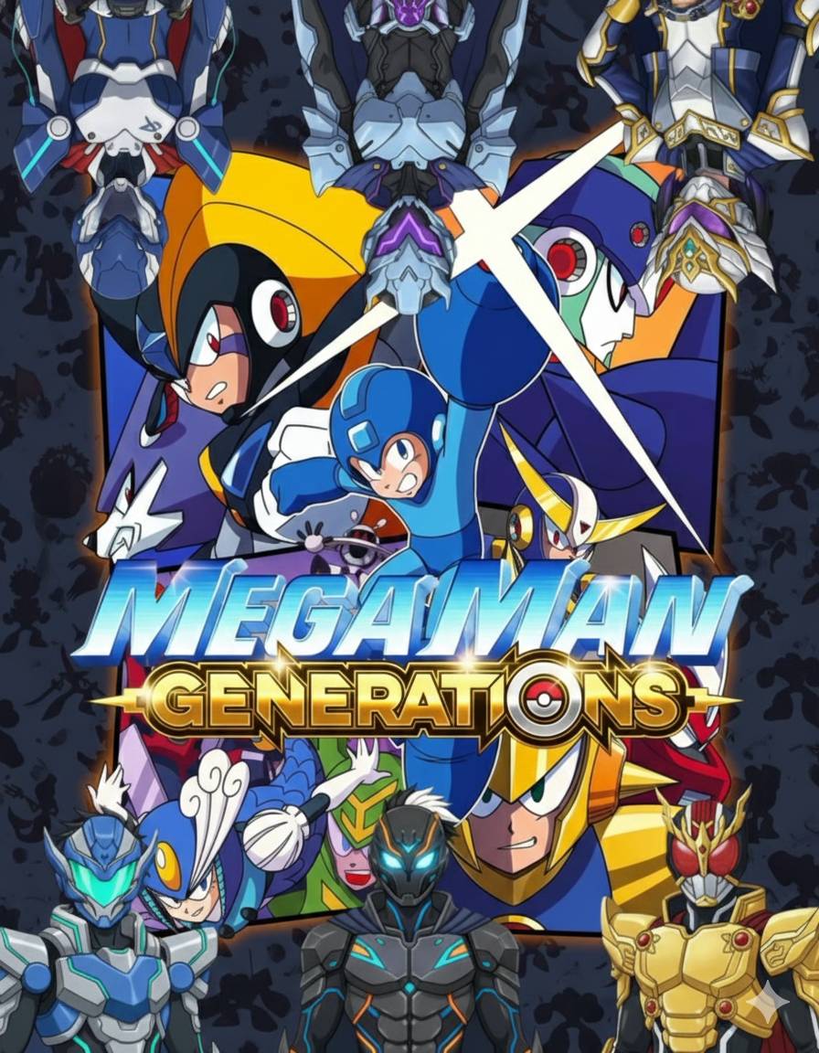 Mega Man Generations Mod Mega Man Generations Titles Ver.2 by NovaKingVS on DeviantArt