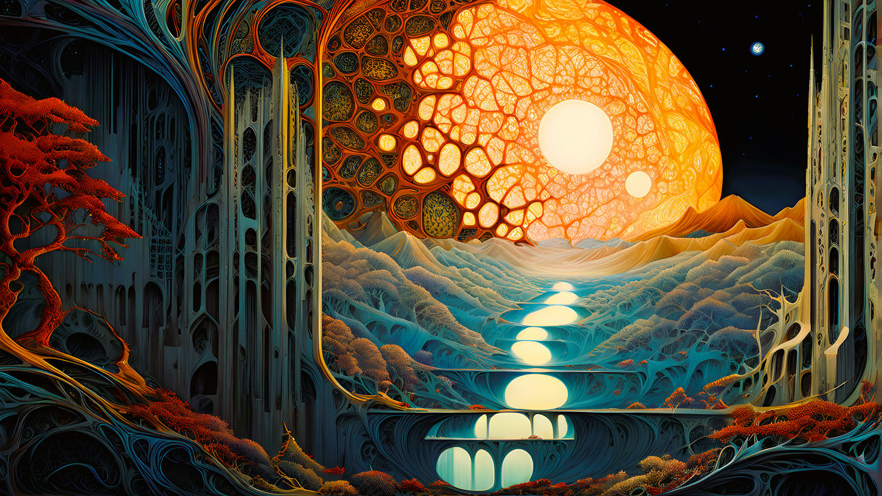 The fusion of art and mathematics in a landscape by JacekJacenty on ...