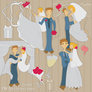 Just Married Clip Art